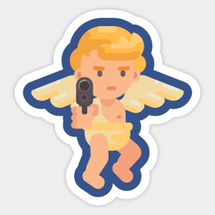 Cupid Killer Sticker